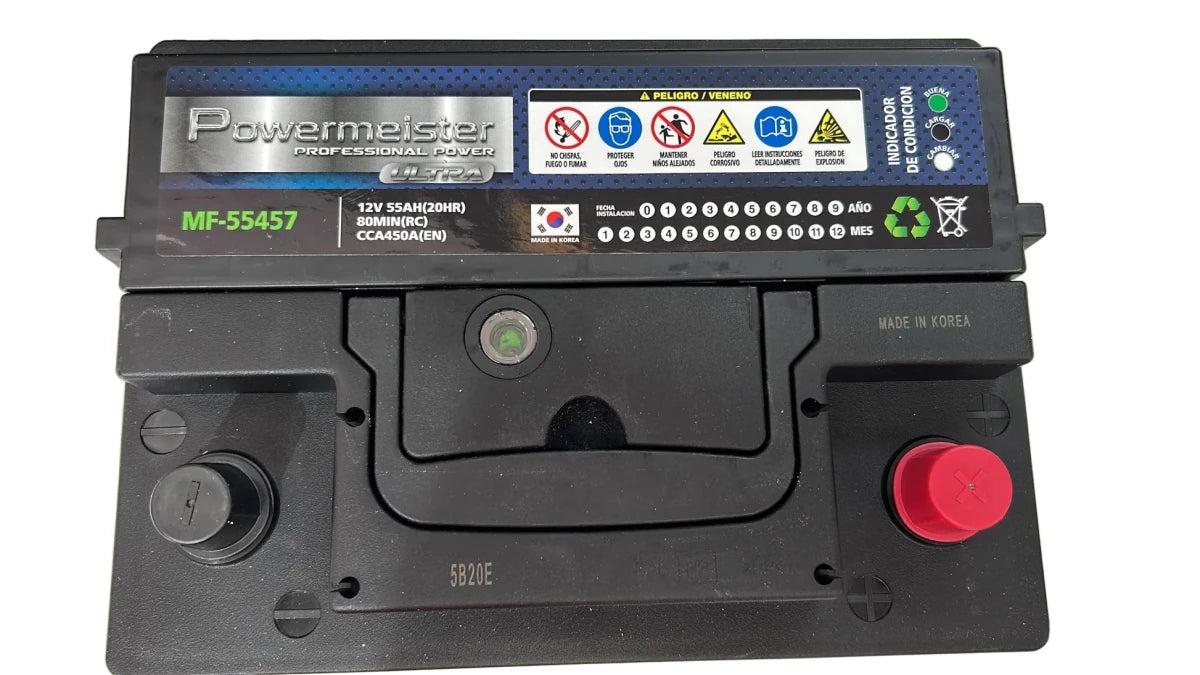 Bateria 55 amperes - COMERCIAL CPR SPA - Powermeister - MF55457E