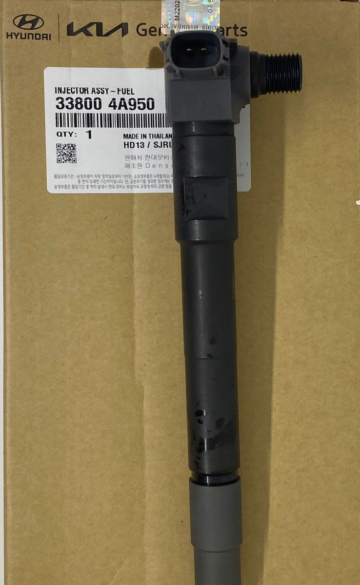 Inyector Denso Hyundai Kia Euro 6 - COMERCIAL CPR SPA - DENSO - 2957000290