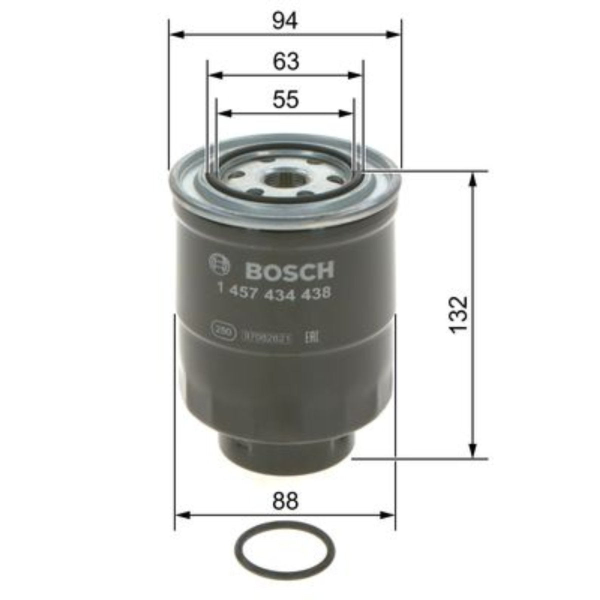 Filtro Bosch Ford Ranger, Mazda Bt50 - COMERCIAL CPR SPA - BOSCH - 1457434438
