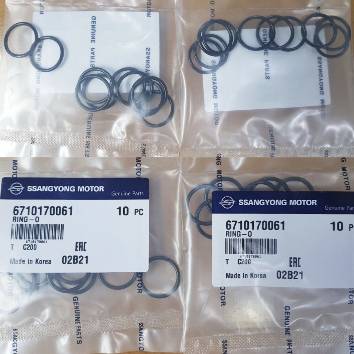 Oring cuerpo inyector Delphi - COMERCIAL CPR SPA - SSANGYONG - 6710170061
