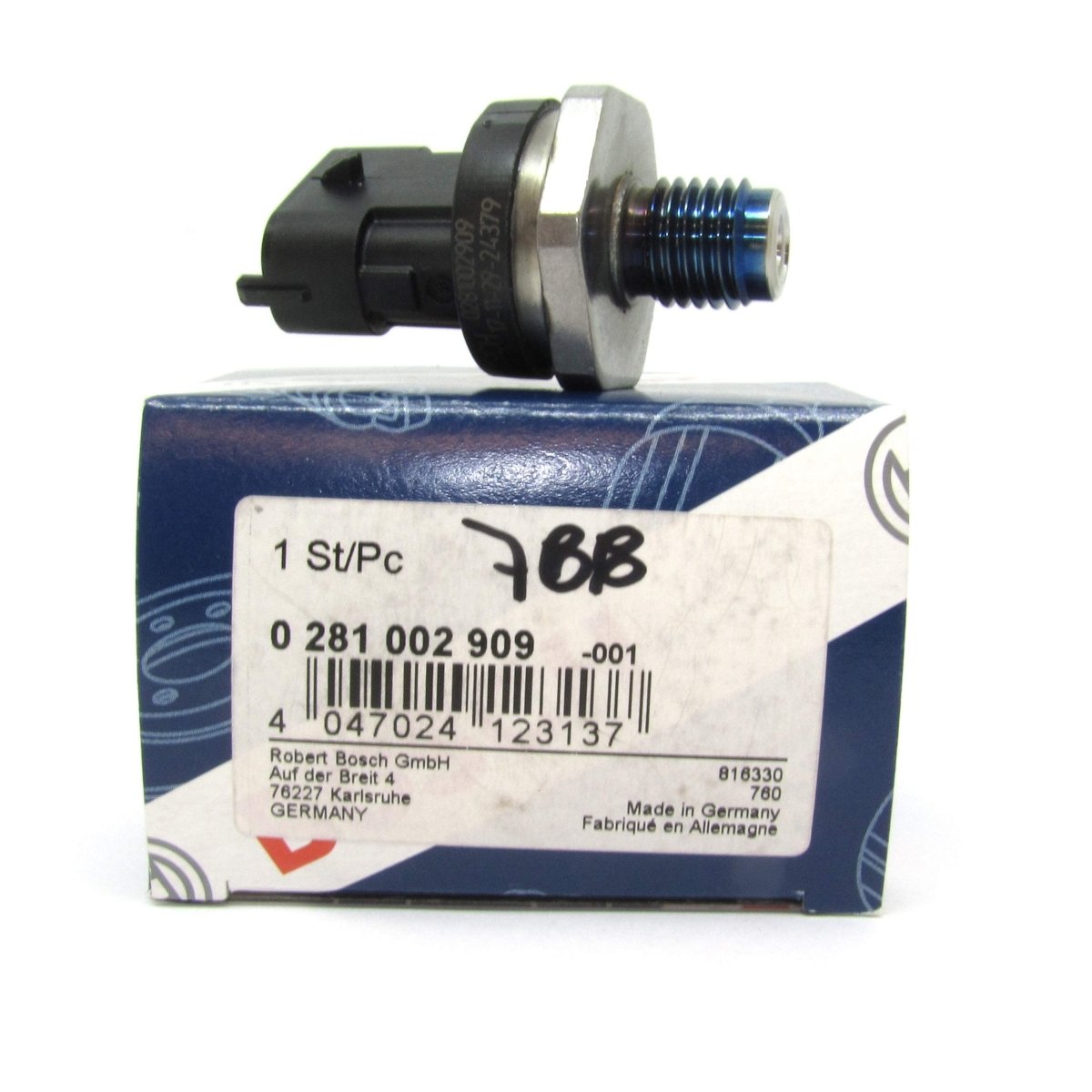 Sensor de Riel = 788 - 867 - 866-522-909 - COMERCIAL CPR SPA - BOSCH - 0281002909